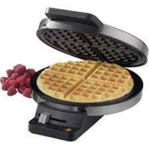 DESCRIPTION: (1) WAFFLE MAKER BRAND/MODEL: CUISINART #WMR-CAP2 RETAIL$: $30.00 EA QTY: 1