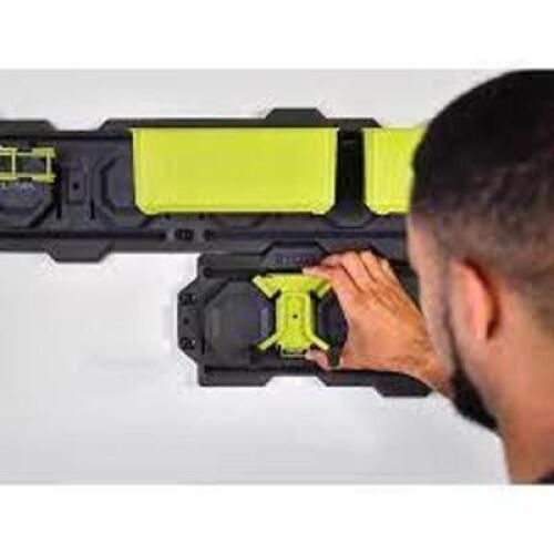 DESCRIPTION: (1) MUDULAR STORAGE SYSTEM BRAND/MODEL: RYOBI LINK INFORMATION: 7 PIECES RETAIL$: $60.00 EA QTY: 1