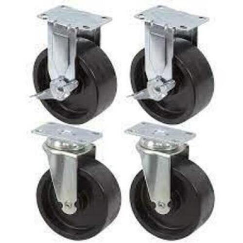 DESCRIPTION: (1) CASTER SET SIZE: 5X2 RETAIL$: $18.95 EA QTY: 1