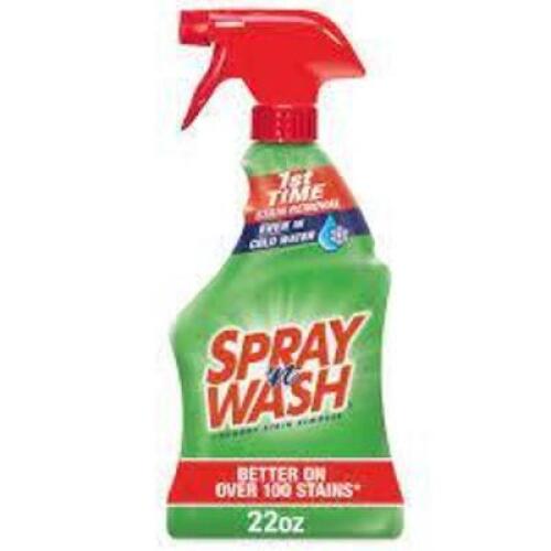 DESCRIPTION: (6) LAUNDRY STAIN REMOVER BRAND/MODEL: SPRAY N WASH #24L287 RETAIL$: $30.00 TOTAL SIZE: 22 OZ QTY: 6