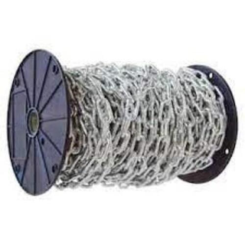 DESCRIPTION: (1) SPOOL OF STEEL CHAIN BRAND/MODEL: MIBRO # SIZE: 100 FT RETAIL$: $101.00 EA QTY: 1