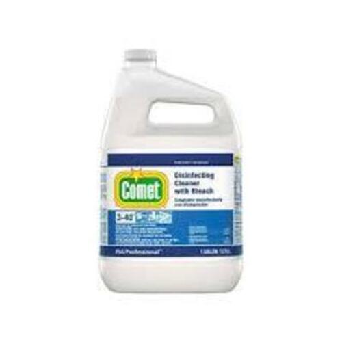 DESCRIPTION: (2) ALL PURPOSE DISINFECTING CLEANER WITH BLEACH BRAND/MODEL: COMET #24651 RETAIL$: $24.00 SIZE: 1 GALLON QTY: 2
