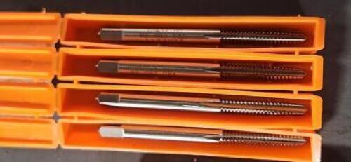 DESCRIPTION: (8) HERTEL HSS STRAIGHT FLUTE TAP BRAND/MODEL: HERTEL 02384949 SIZE: #10-24 RETAIL$: $53.12 QTY: 8