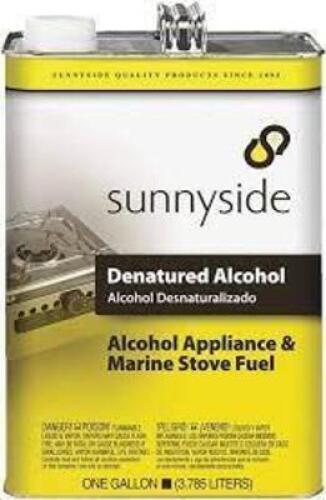 DESCRIPTION: (2) DENATURED ALCOHOL BRAND/MODEL: SUNNYSIDE #44ZU09 SIZE: 1 GALLON RETAIL$: $24.99 EA QTY: 2