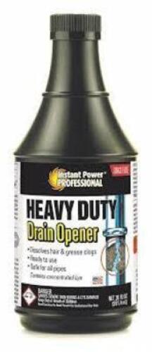 DESCRIPTION: (4) HEAVY DUTY DRAIN OPENER BRAND/MODEL: INSTANT POWER SIZE: 1 L RETAIL$: $10.00 EA QTY: 4
