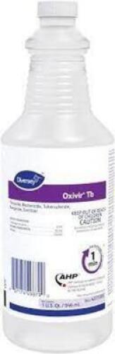 DESCRIPTION: (6) DISINFECTING WIPES CANISTER BRAND/MODEL: OXIVIR TB WIPES SIZE: 7X6 RETAIL$: $20.43 EA QTY: 6