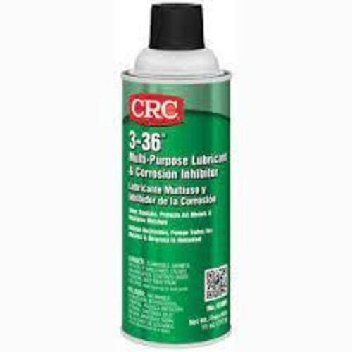 DESCRIPTION: (4) MULTI PURPOSE LUBRICANT AND CORROSION INHIBITOR BRAND/MODEL: CRC #3-36 INFORMATION: GREEN BOTTLE SIZE: 11 OX RETAIL$: $10.19 EA QTY: