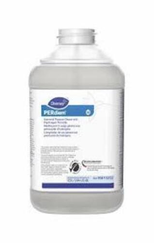 DESCRIPTION: (4) CLEANER WITH PEROXIDE BRAND/MODEL: DIVERSEY PERDIEM SIZE: 2.5 L RETAIL$: $20.00 EA QTY: 4