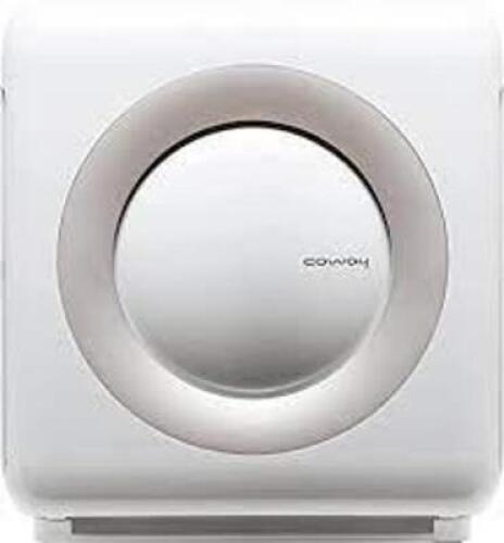 DESCRIPTION: (1) HEPA AIR PURIFIER BRAND/MODEL: COWAY #AP-1512HH INFORMATION: WHITE RETAIL$: $220.15 SIZE: 16X18X9 QTY: 1