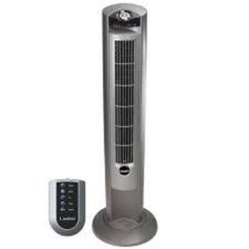 DESCRIPTION: (1) PORTABLE ELECTRIC OSCILLATING TOWER FAN BRAND/MODEL: LASKO #2551 INFORMATION: BLACK RETAIL$: $60.99 SIZE: 42" QTY: 1