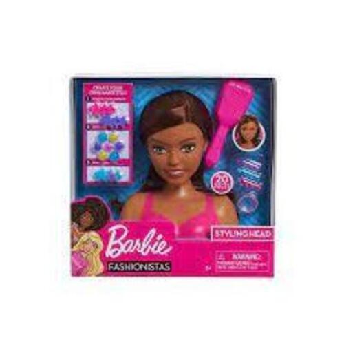 DESCRIPTION: (1) JUST PLAY BARBIE STYLING HEAD BRAND/MODEL: FASHIONISTAS RETAIL$: $20.00 QTY: 1