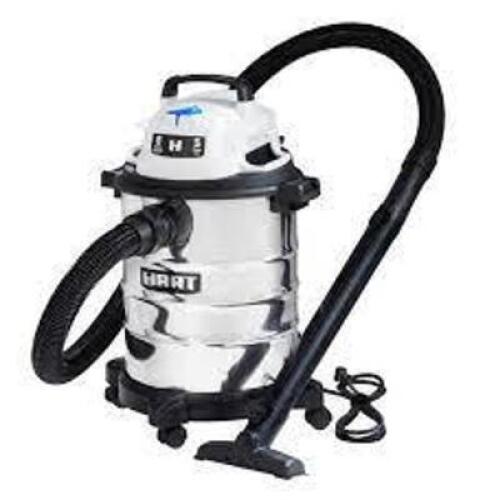 DESCRIPTION: (1) WET/ DRY VACUUM BRAND/MODEL: HEART #VOC607S INFORMATION: STAINLESS STEEL RETAIL$: $58.00 SIZE: 6 GALLON QTY: 1
