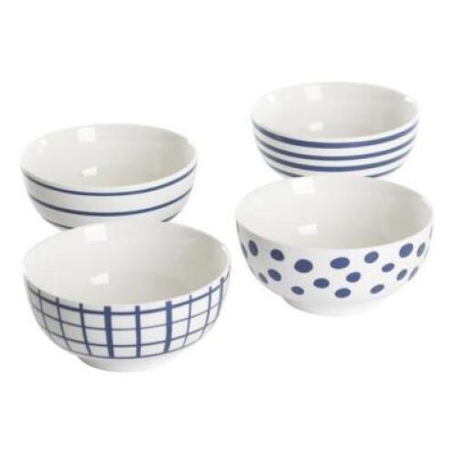 DESCRIPTION: (1) CASE OF (3) CERAMIC BOWLS BRAND/MODEL: GAP HOME #96910.04R INFORMATION: ASSORTED RETAIL$: $18.97 SIZE: 6 IN QTY: 1