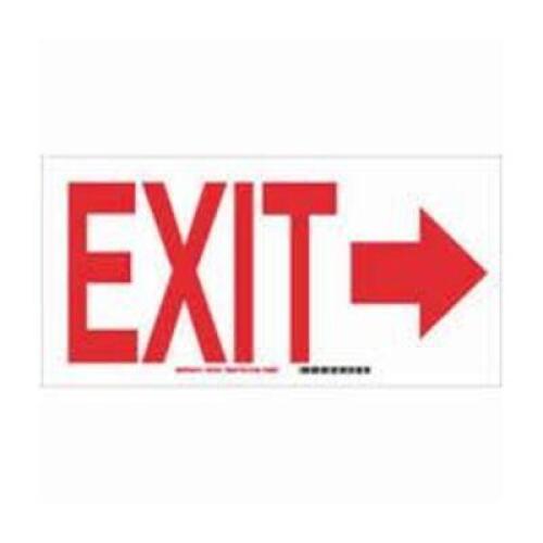 DESCRIPTION: (3) EXIT SIGN BRAND/MODEL: BRADY INFORMATION: PLASTIC QTY: 3