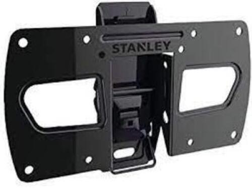DESCRIPTION: (1) TV WALL MOUNT BRAND/MODEL: STANLEY #45PF70 INFORMATION: BLACK RETAIL$: $20.00 SIZE: 13-37" TV 40LBS QTY: 1