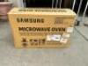 SAMSUNG BLACK STAINLESS STEEL OVER THE RANGE MICROWAVE - 3