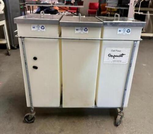 3 BIN INGREDIENT CART