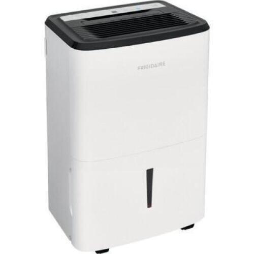 DESCRIPTION: (1) DEHUMIDIFIER BRAND/MODEL: FRIGIDAIRE #FFAD5033W1 INFORMATION: WHITE RETAIL$: $300.00 SIZE: 50 PINT QTY: 1