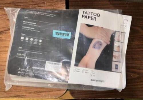 TEMPORARY TATTOO PAPER FOR LASER PRINTER