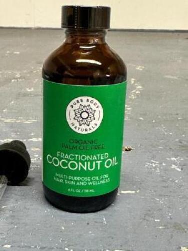 ORGANIC FRACTIONATED COCONUT OIL