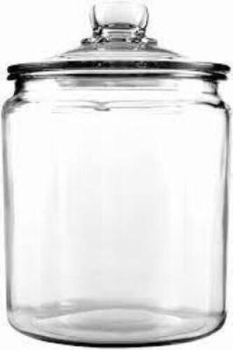 DESCRIPTION: (2) HERITAGE HILL JAR WITH LID BRAND/MODEL: ANCHOR HOCKING #69349T RETAIL$: $25.24 EA SIZE: 1 GALLON QTY: 1