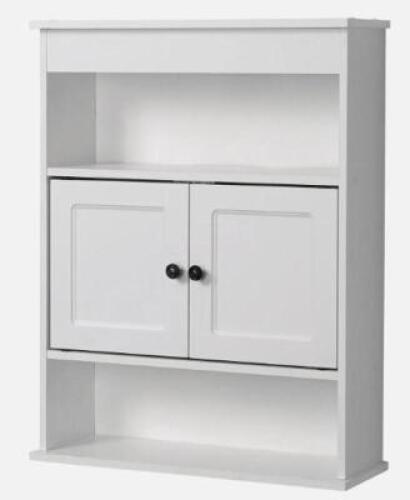BATHROOM WALL CABINET W/ 3 SHELVES
