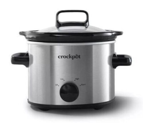 DESCRIPTION: (1) SLOW COOKER BRAND/MODEL: CROCKPOT INFORMATION: STAINLESS SIZE: 2 QT RETAIL$: $30.00 EA QTY: 1
