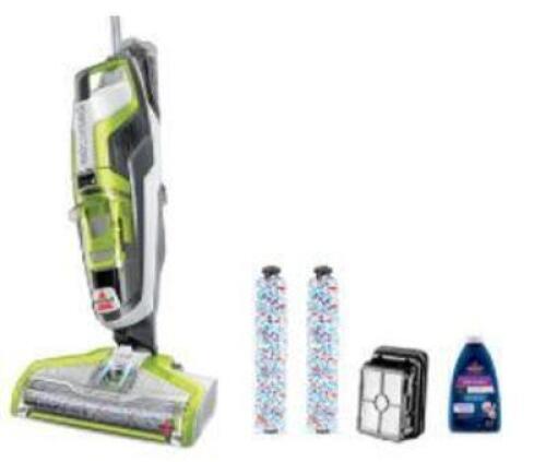 DESCRIPTION: (1) MULTI-SURFACE WET DRY VAC BRAND/MODEL: BISSELL INFORMATION: GREEN RETAIL$: $257.49 SIZE: 14.5 DIRT CUP CAPACITY QTY: 1
