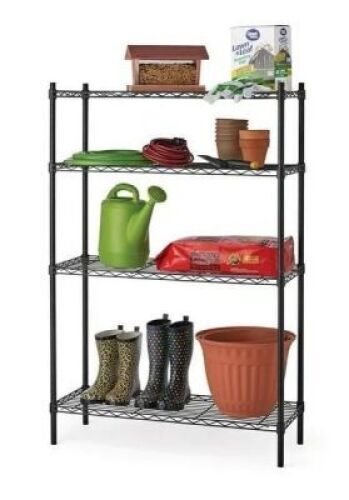 DESCRIPTION: (1) HEAVY DUTY SHELVING UNIT BRAND/MODEL: HYPER TOUGH INFORMATION: METAL SIZE: 4 SHELVES RETAIL$: $253.73 EA QTY: 1