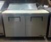 48" 2 DOOR REACH IN SANDWICH PREP COOLER WITH CUTTING BOARD