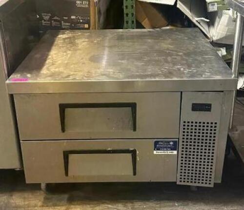 36" 2 DOOR UNDERCOUNTER PREP COOLER