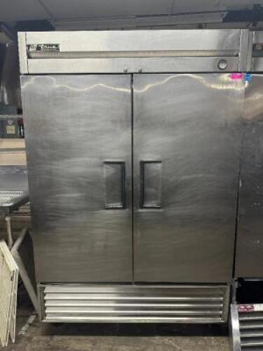 80" TWO DOOR REACH IN REFRIGERATOR