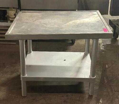 30" STAINLESS STEEL MIXER STAND