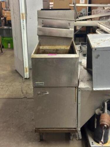 35 LBS. GAS DEEP FRYER