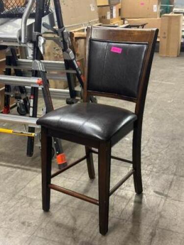(4) - HIGH TOP DINING CHAIRS