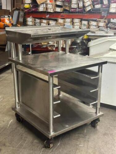 30" MIXER STAND WITH COOLING RACK