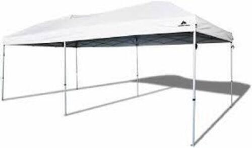 DESCRIPTION: (1) STRAIGHT LEG INSTANT CANOPY BRAND/MODEL: OZARK TRAIL INFORMATION: TAN RETAIL$: $232.00 SIZE: 20X20 QTY: 1