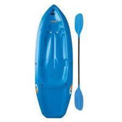 DESCRIPTION: (2) WAVE 60 YOUTH KAYAK BRAND/MODEL: LIFETIME #90097 INFORMATION: BLUE RETAIL$: $89.00 EA SIZE: 9INX6FTX24IN QTY: 2