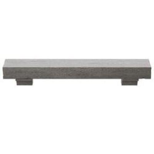 DESCRIPTION: (1) FIREPLACE SHELF MANTEL BRAND/MODEL: BURSLEM #MS48-6210-8523 INFORMATION: WEATHERED GRAY RETAIL$: $159.16 SIZE: 48" QTY: 1