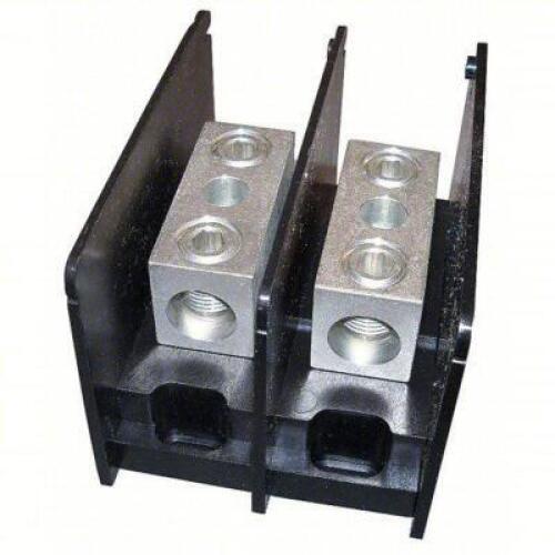 DESCRIPTION: (6) POWER DISTRIBUTION BLOCK BRAND/MODEL: MERSEN #25CC17 SIZE: 2 POLES, SURFACE MOUNT, 6 AWG � 350 KCMIL LINE SIDE WIRE SIZE RANGE RETAIL
