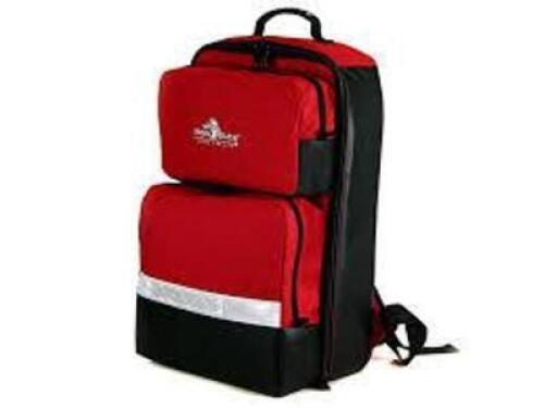DESCRIPTION: (2) MEDICAL BACKPACK BRAND/MODEL: IRON DUCK INFORMATION: RED RETAIL$: $439.99 EA QTY: 2