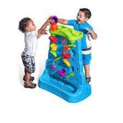 DESCRIPTION: (1) WATERFALL DISCOVERY WALL WATER TABLE BRAND/MODEL: STEP2 #862199 RETAIL$: $64.99 SIZE: 33.25X28X16.25 QTY: 1