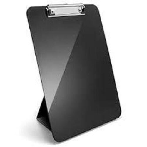 DESCRIPTION: (4) STANDING DISPLAY CLIPBOARD INFORMATION: BLACK, METAL RETAIL$: $20.18 EA QTY: 4