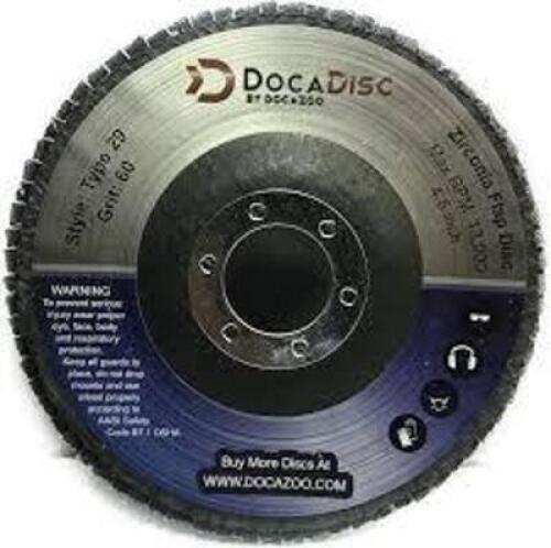 DESCRIPTION: (1) BOX OF (10) PREMIUM FLAP WHEEL BRAND/MODEL: GLOBAL ABRASIVES INFORMATION: ZF 60, TYPE 29 SIZE: 4" X 5/8" QTY: 1