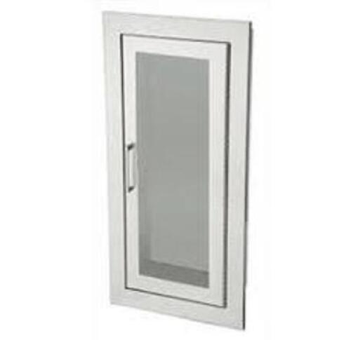 DESCRIPTION: (1) EMERGENCY FIRE SAFETY CABINET WITH HANDLE BRAND/MODEL: JL INDUSTRIES #C1017F10FX2 INFORMATION: WHITE, CABINET ONLY, NO EXTINGUISHER I