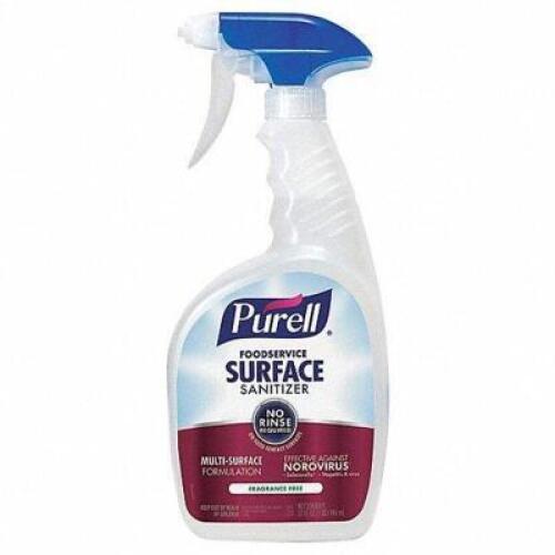 DESCRIPTION: (3) FOOD SERVICE SANITIZER BRAND/MODEL: PURELL #49Z650 RETAIL$: $10.00 EA SIZE: 32 OZ QTY: 3
