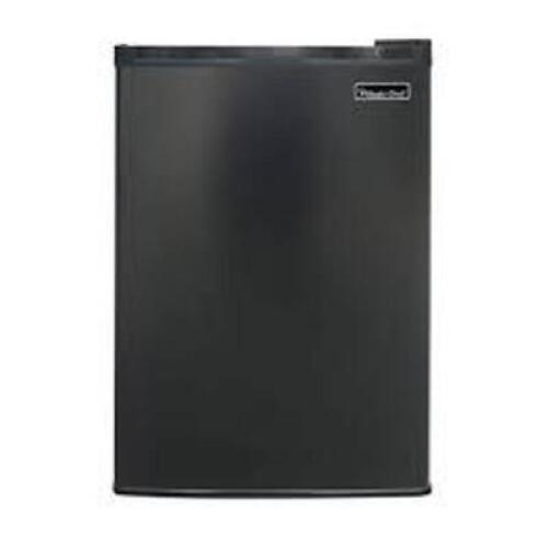 DESCRIPTION: (1) MINI FRIDGE WITHOUT FREEZER BRAND/MODEL: MAGIC CHEF #HMBR265BE1 INFORMATION: BLACK SIZE: 2.6 CUFT RETAIL$: $150.00 EA QTY: 1