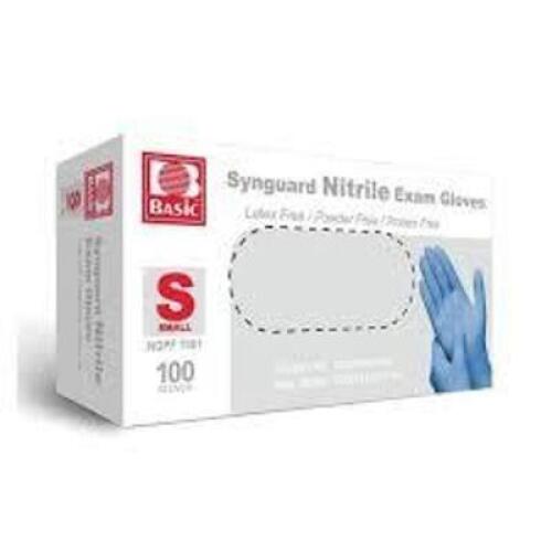 DESCRIPTION: (1) CASE OF (40) BOXES OF (100) DISPOSABLE EXAM GLOVES BRAND/MODEL: SYNGUARD #7001 SIZE: SMALL RETAIL$: $200.00 EA QTY: 1