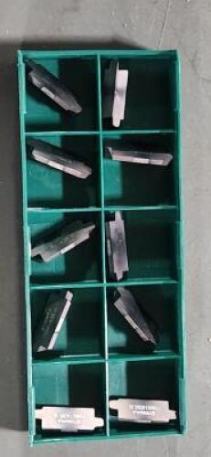 DESCRIPTION: (20) CARBIDE V85 4P 3/4 INTERNAL THREADING INSERTS BRAND/MODEL: TOOLFLO/TF0845AC50C RETAIL$: $ 28.43 PER INSERT QTY: 20