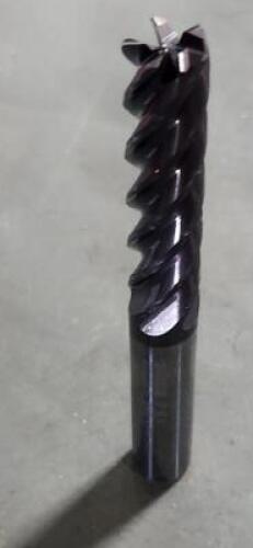 DESCRIPTION: (1) SOLID CARBIDE SQ END MILL BRAND/MODEL: GUHRING 18433706 SIZE: 1/2" DIA 2" LOC RETAIL$: $169.75 QTY: 1